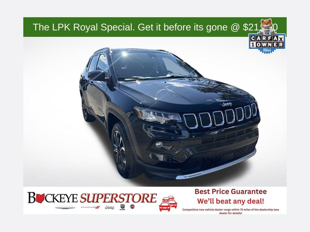 Certified 2022 Jeep Compass Limited