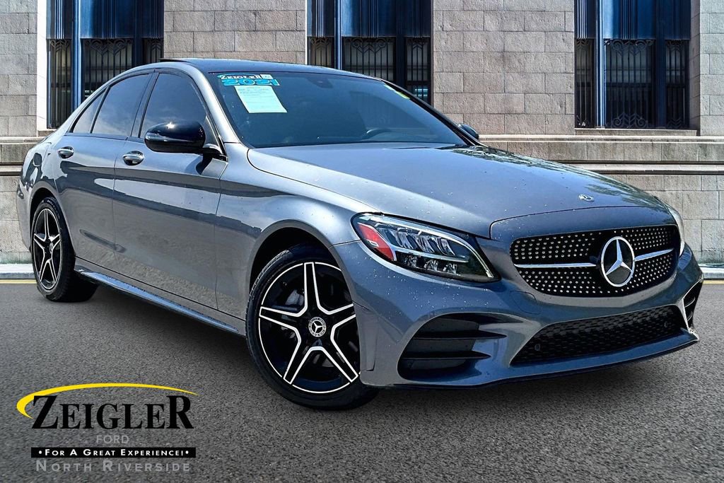 Used 2021 Mercedes-Benz C 300 4MATIC Sedan w/ AMG Line