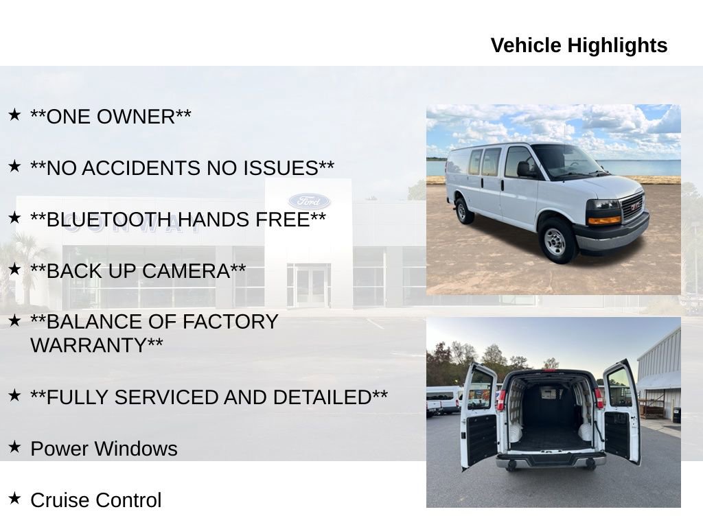 Used 2023 GMC Savana 2500 w/ Driver Convenience Package image 6