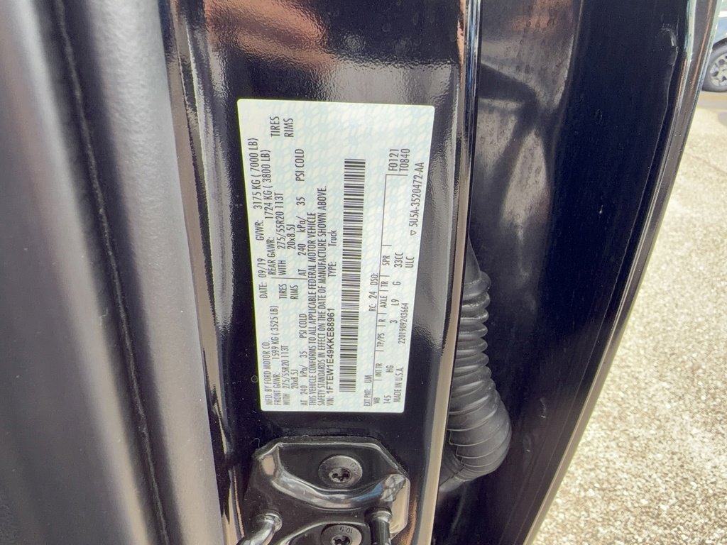 Certified 2019 Ford F150 Lariat w/ Equipment Group 502A Luxury image 33