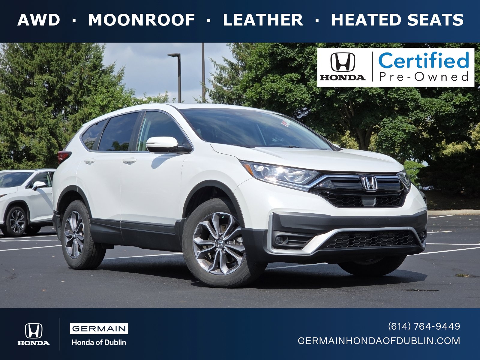 Certified 2022 Honda CR-V EX-L