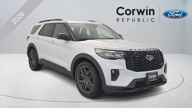 New 2026 Ford Explorer ST w/ Sun And Sound Package