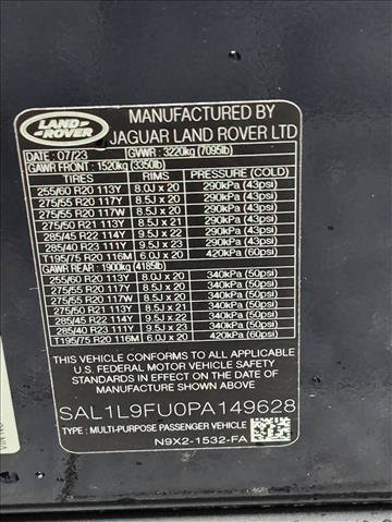 Used 2023 Land Rover Range Rover Sport SE Dynamic AWD/4WD image 23