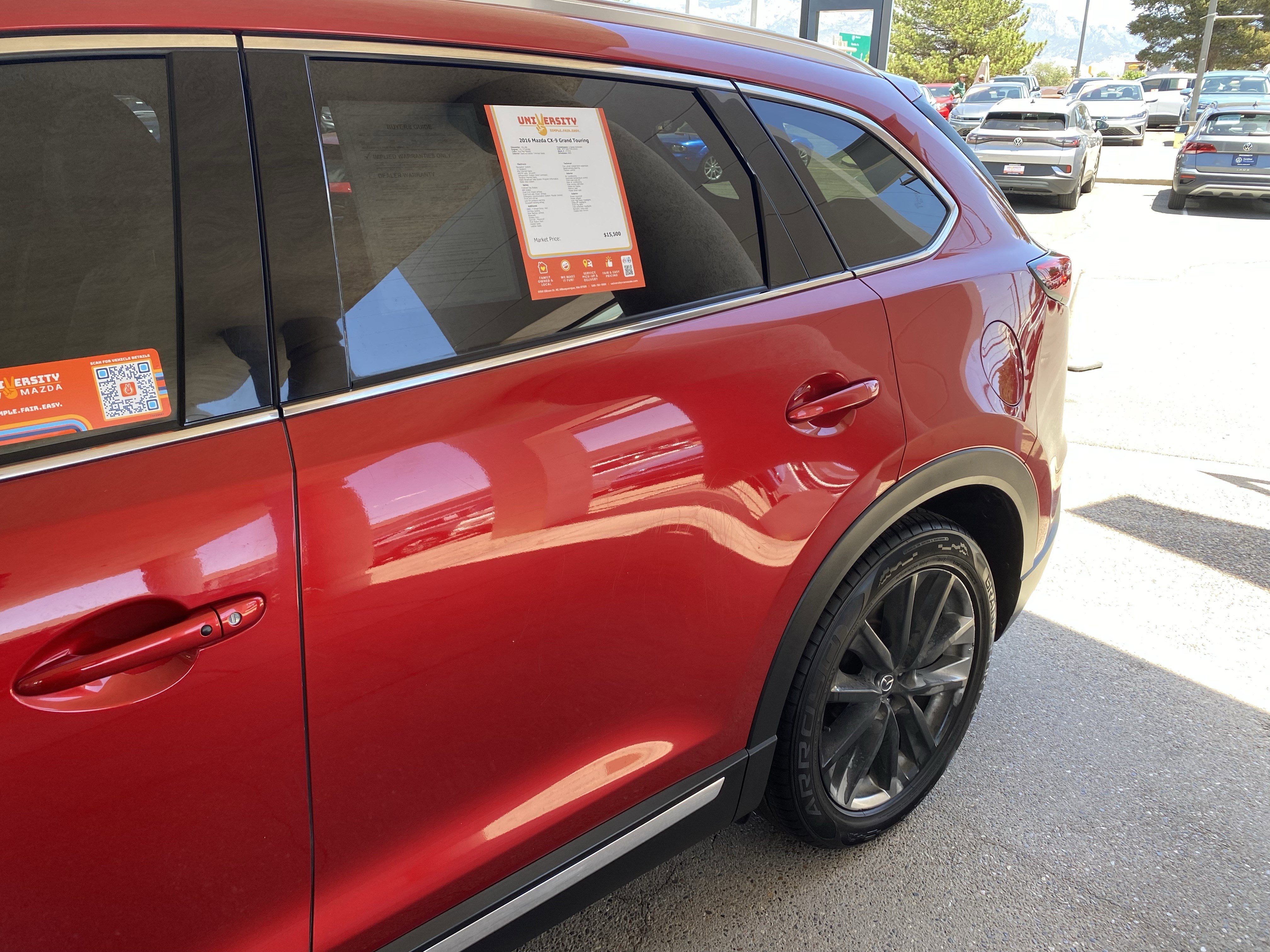Used 2016 MAZDA CX-9 Grand Touring AWD/4WD image 67