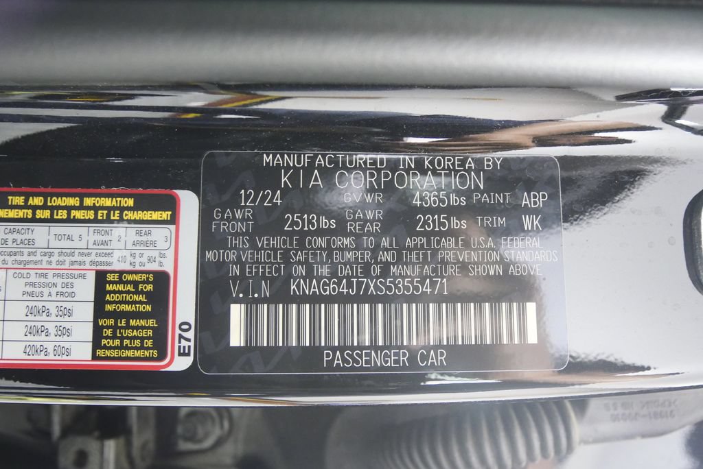 Used 2025 Kia K5 GT-Line w/ GT-Line Premium Package FWD image 22