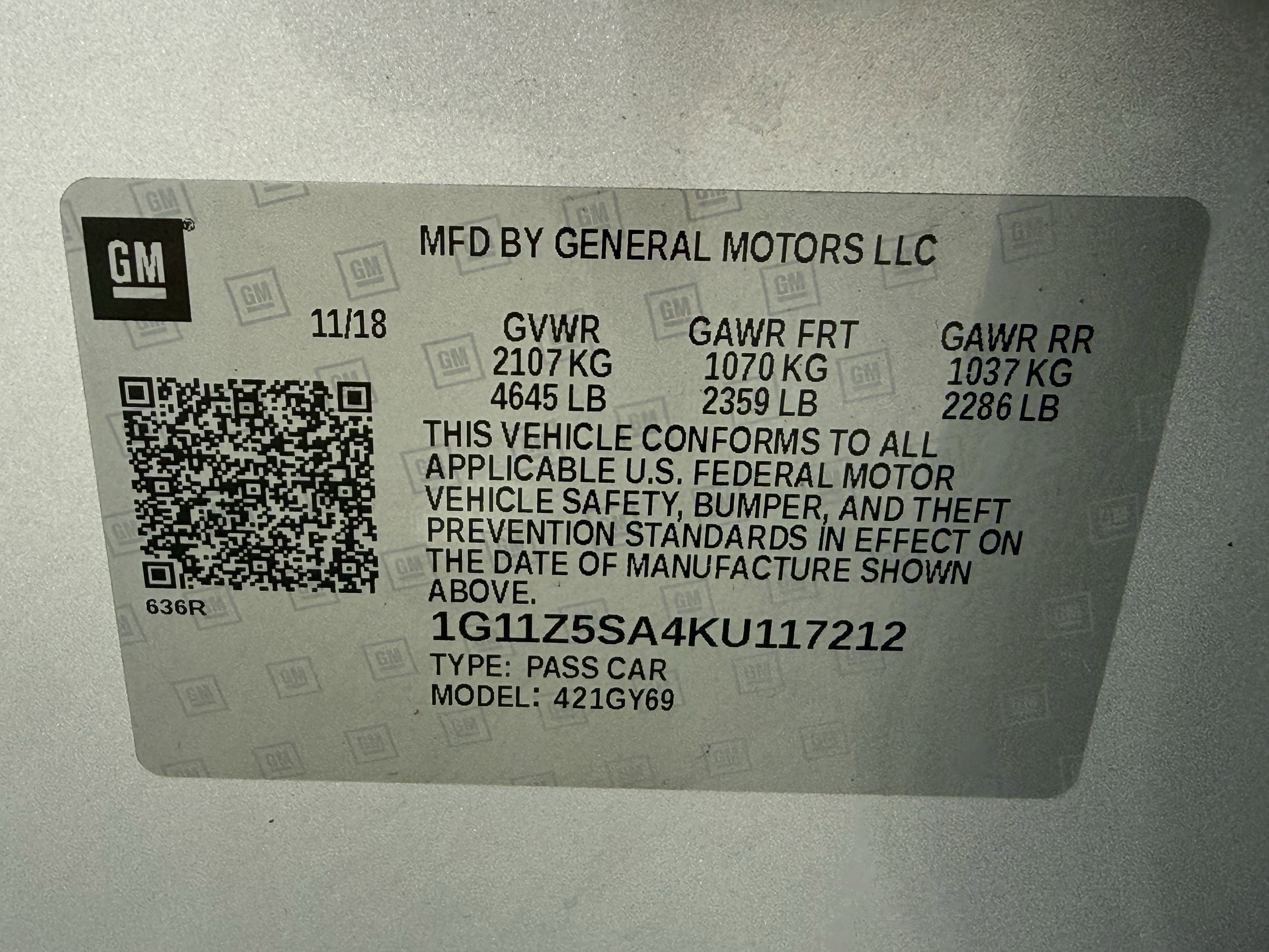 Used 2019 Chevrolet Impala LT image 34