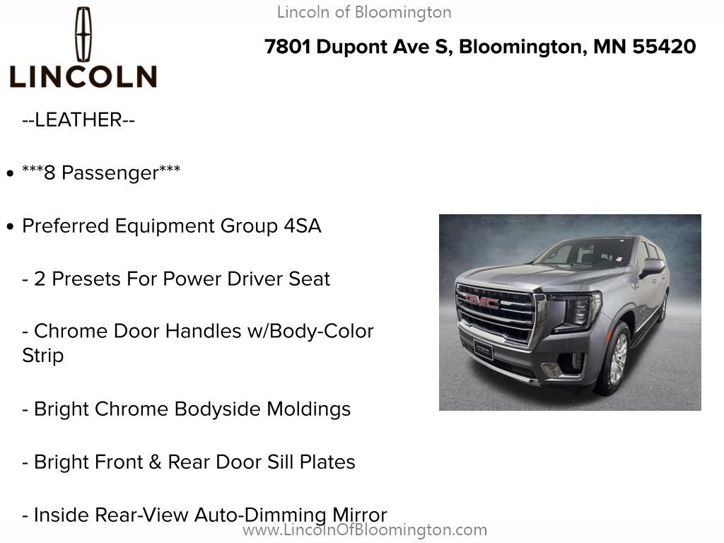 Used 2022 GMC Yukon XL SLT AWD/4WD image 5