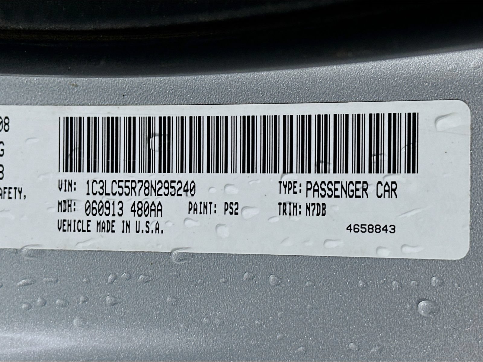 Used 2008 Chrysler Sebring Touring FWD image 29