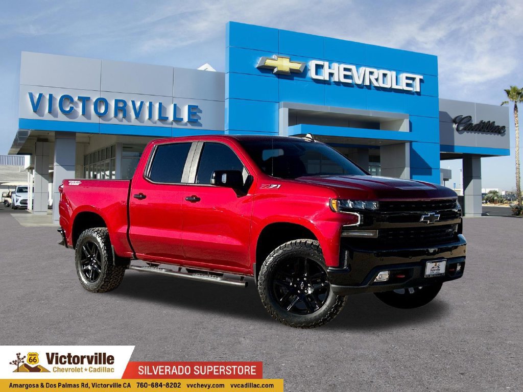 Certified 2021 Chevrolet Silverado 1500 LT Trail Boss w/ Convenience Package II AWD/4WD image 1