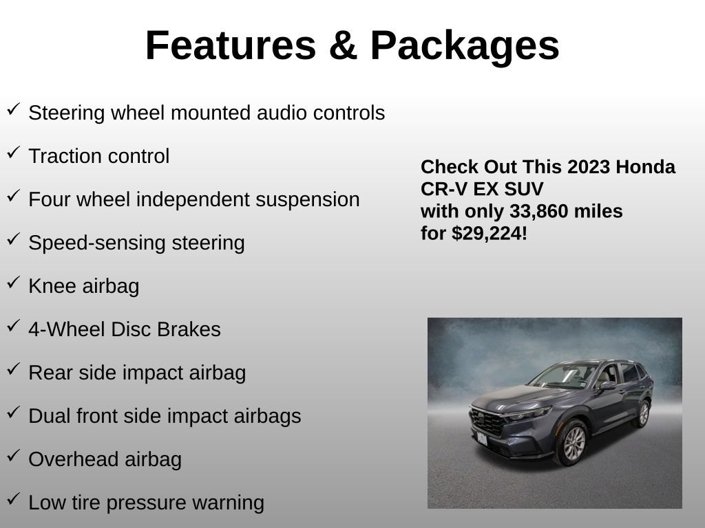 Certified 2023 Honda CR-V EX image 12