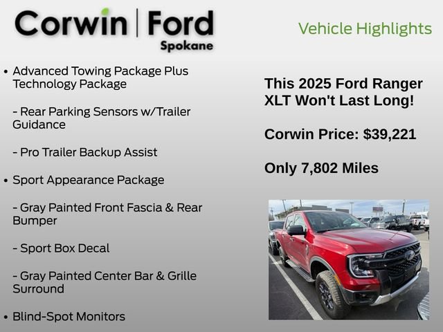 Used 2025 Ford Ranger XLT image 10