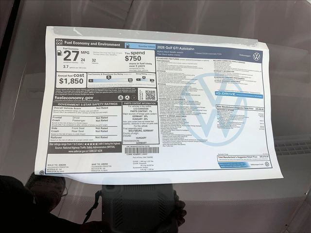 New 2026 Volkswagen GTI Autobahn image 15