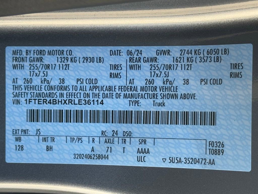 Used 2024 Ford Ranger XL image 36