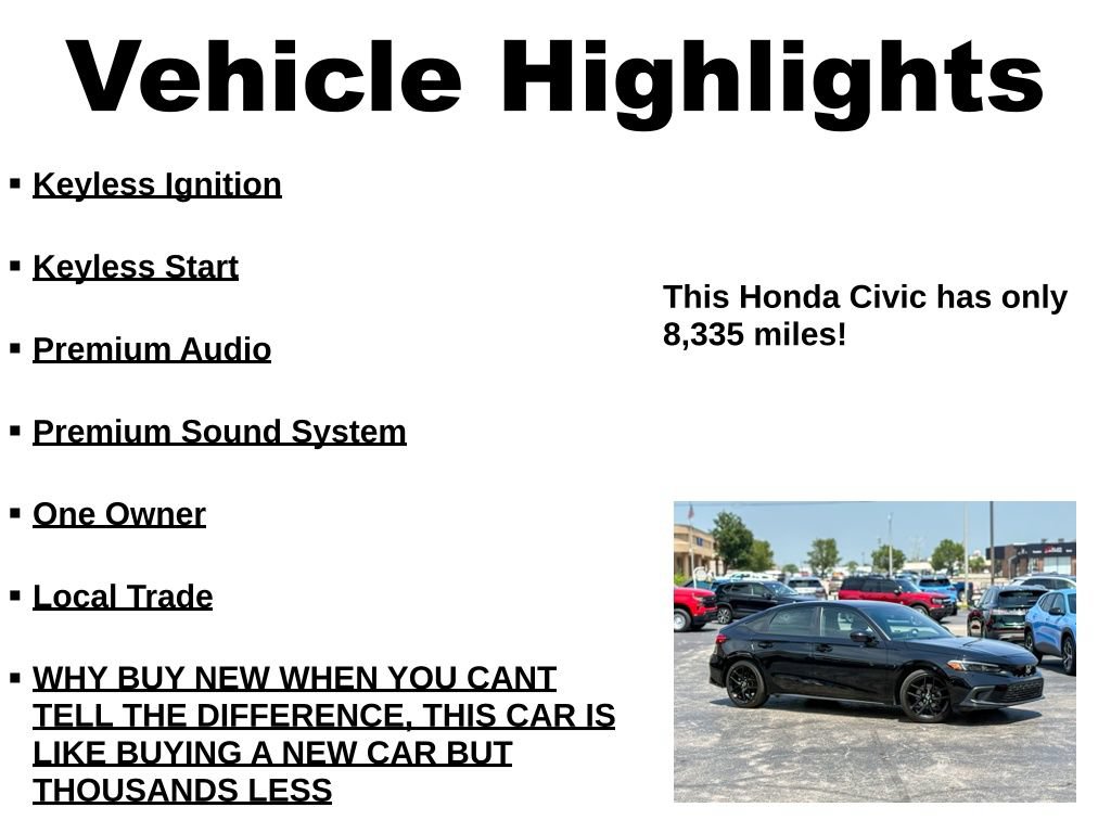 Used 2022 Honda Civic Sport image 38