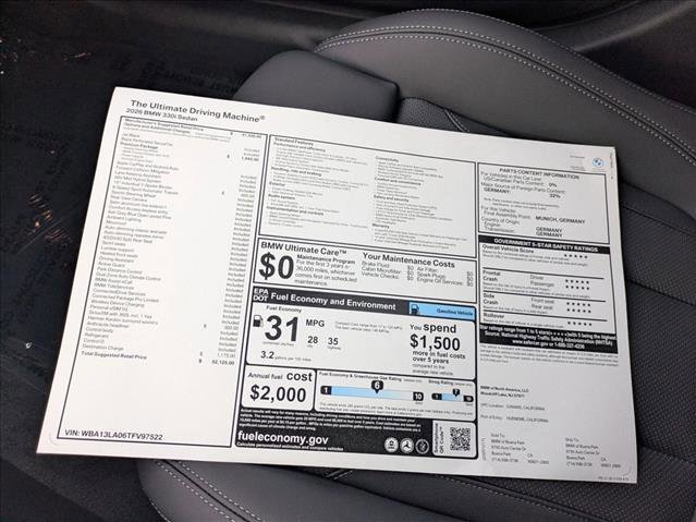 New 2026 BMW 330i Sedan image 18