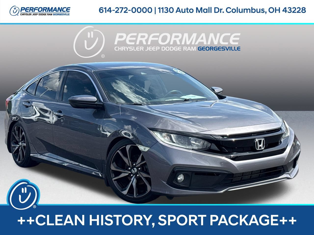 Used 2021 Honda Civic Sport