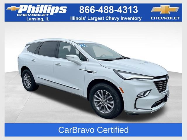 Certified 2024 Buick Enclave Essence w/ LPO, Floor Liner Package AWD/4WD 360° Tour