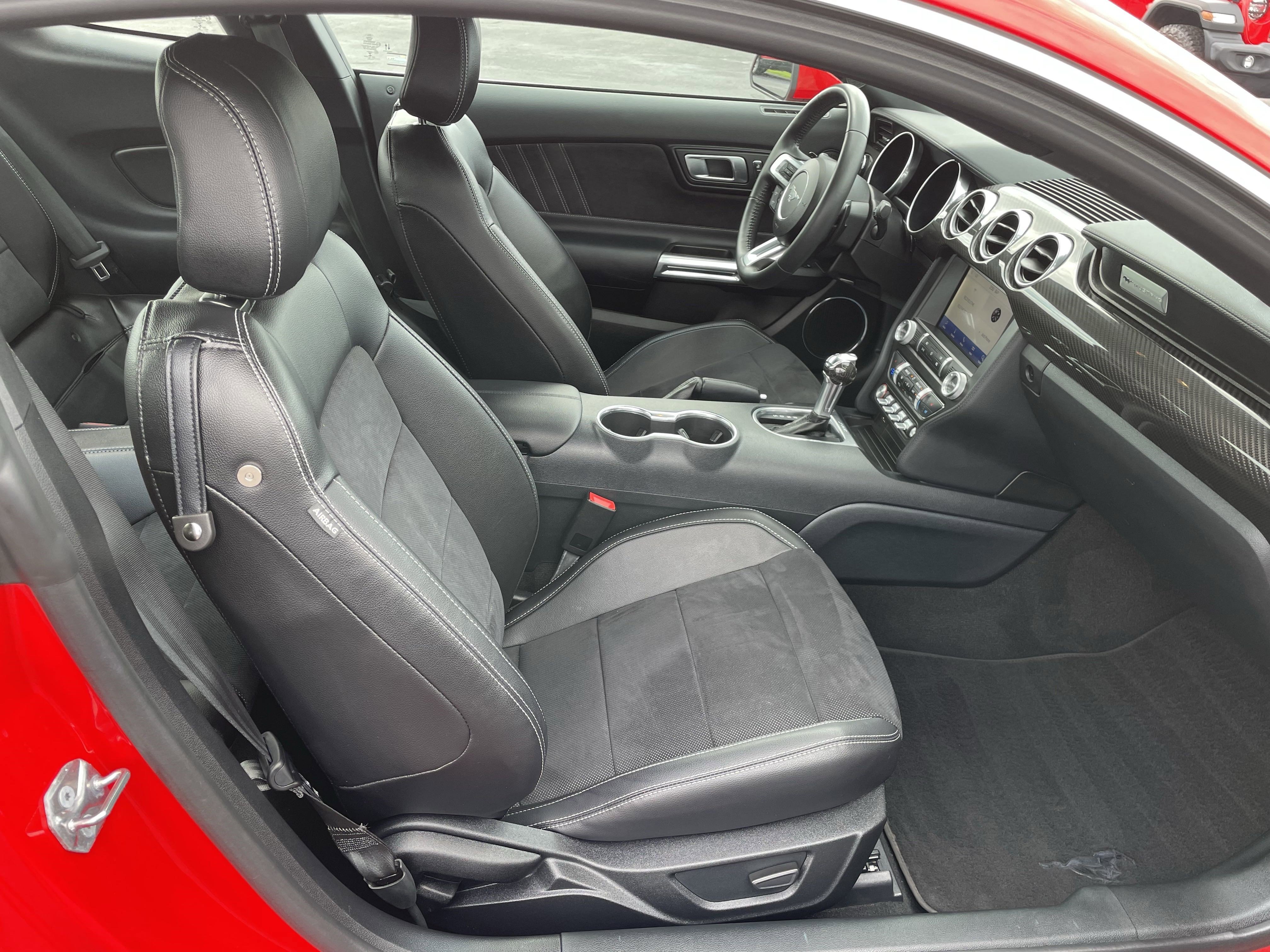 Certified 2021 Ford Mustang Premium w/ Carbon Sport Interior Package image 28