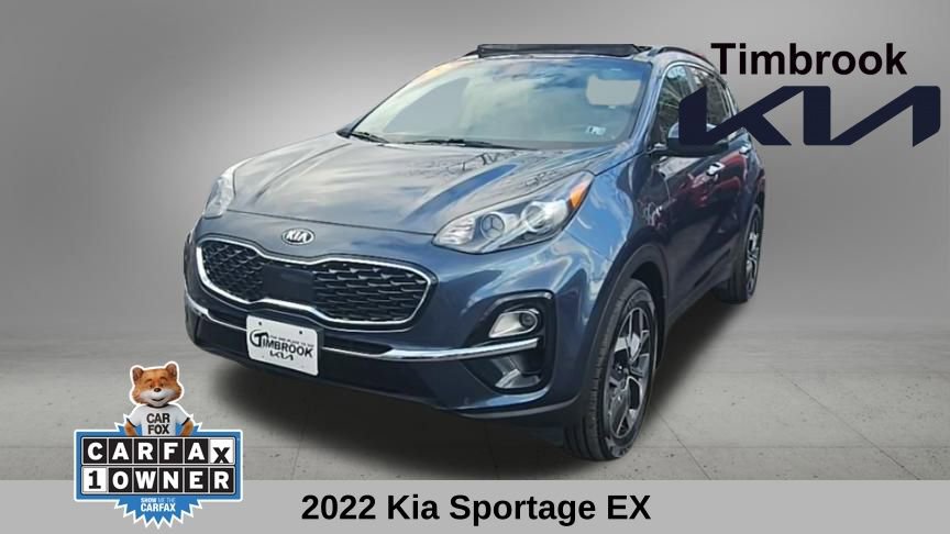Certified 2022 Kia Sportage EX w/ EX Technology Package image 1