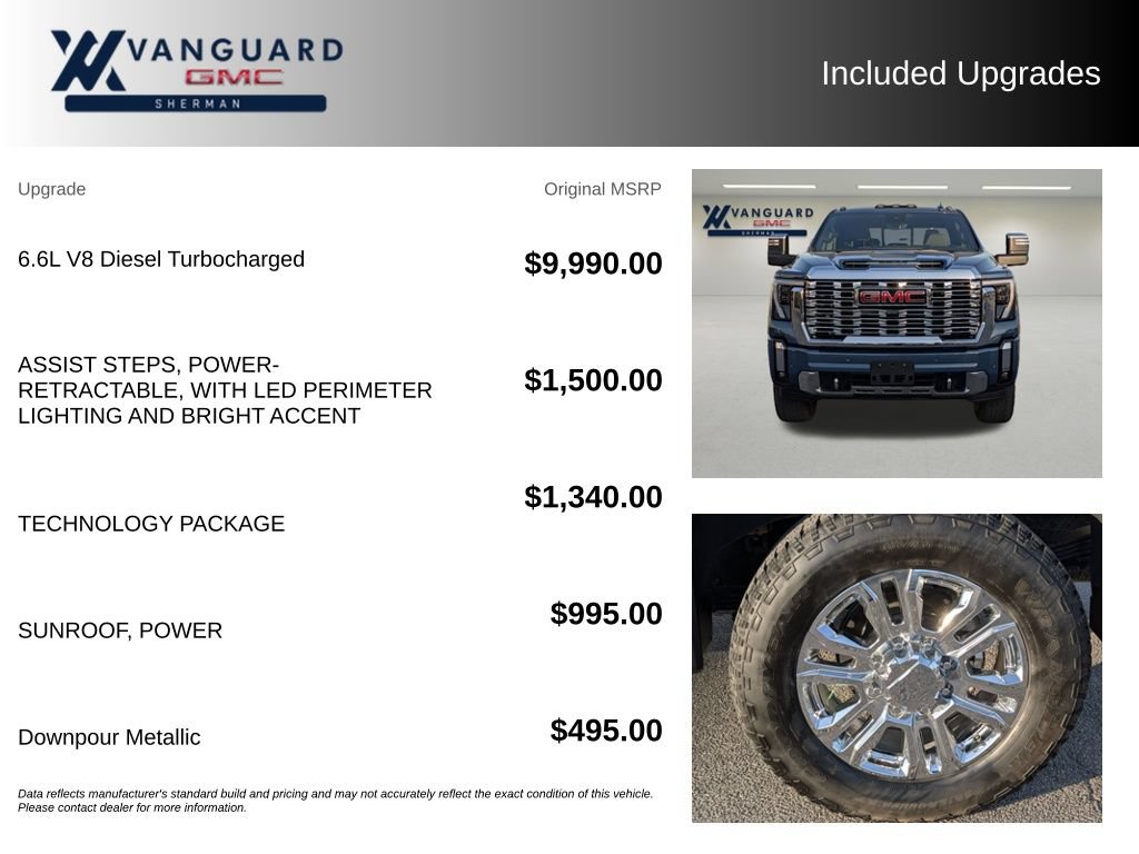 Used 2026 GMC Sierra 2500 Denali w/ Technology Package AWD/4WD image 9