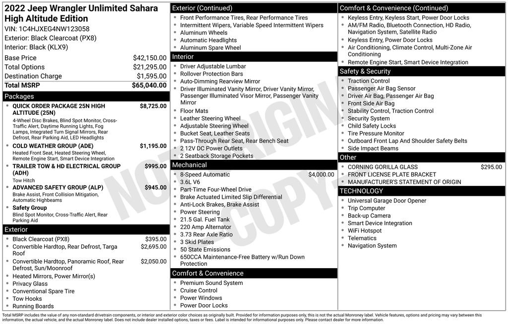 Used 2022 Jeep Wrangler Unlimited Sahara image 5