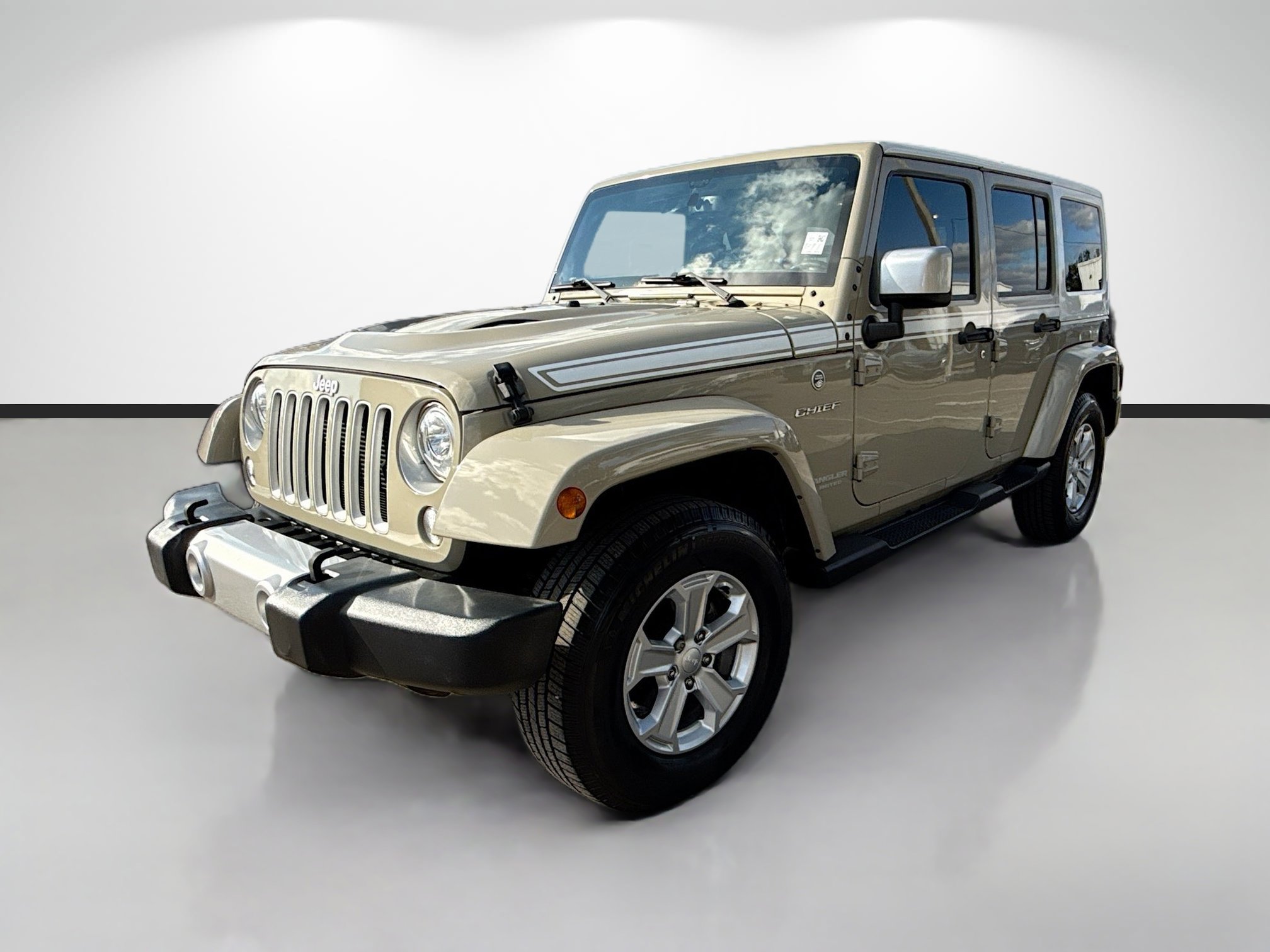 Used 2017 Jeep Wrangler Unlimited Sahara w/ Quick Order Package 24E Chief image 1
