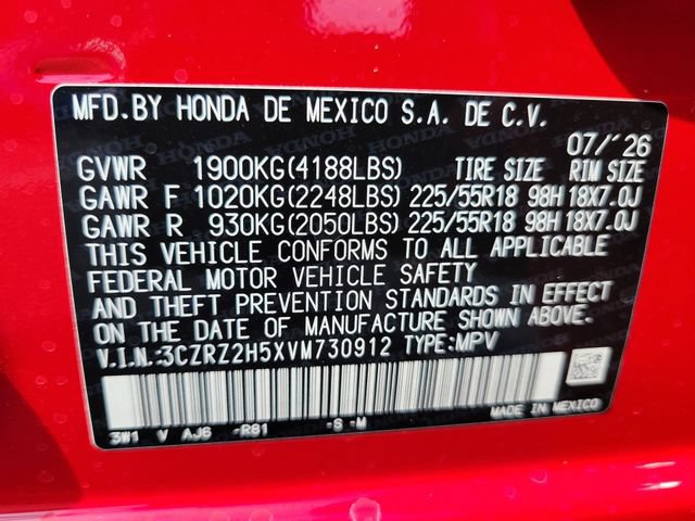 New 2027 Honda HR-V Sport image 51