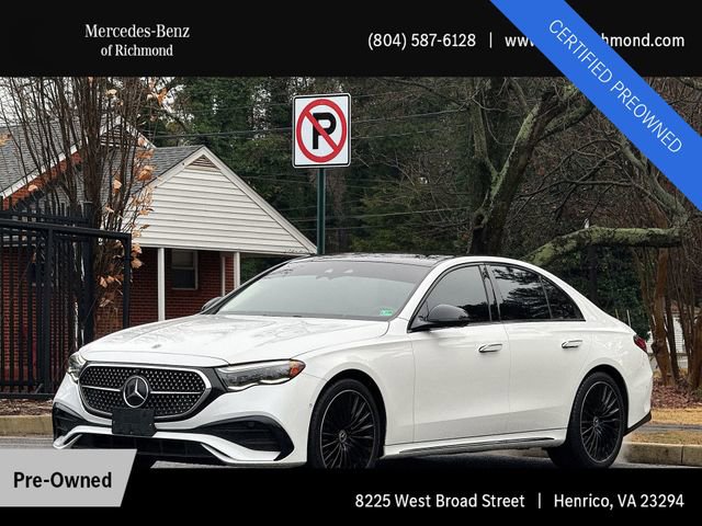 Used 2024 Mercedes-Benz E 350 4MATIC Sedan