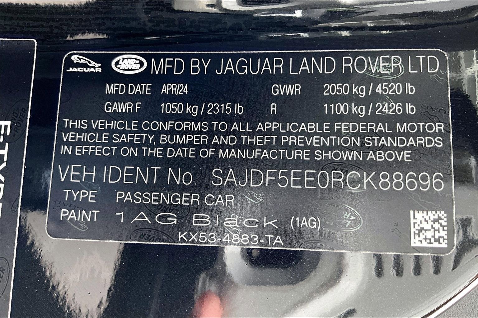 New 2024 Jaguar F-TYPE R-Dynamic RWD image 13