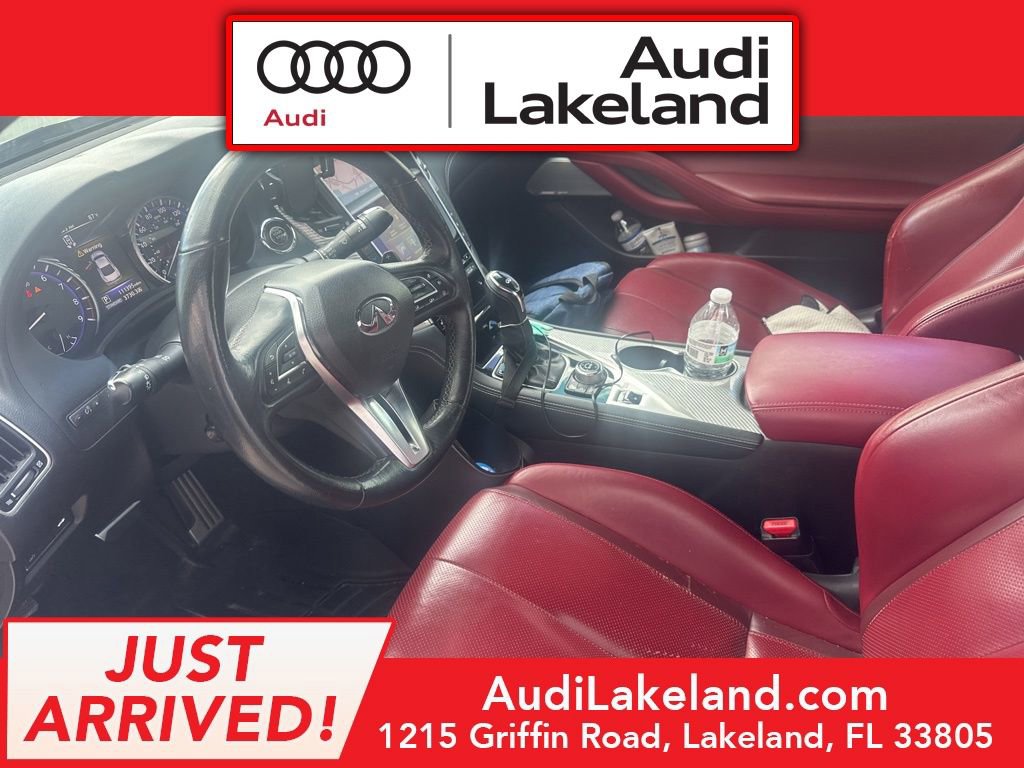 Used 2017 INFINITI Q60 Red Sport 400