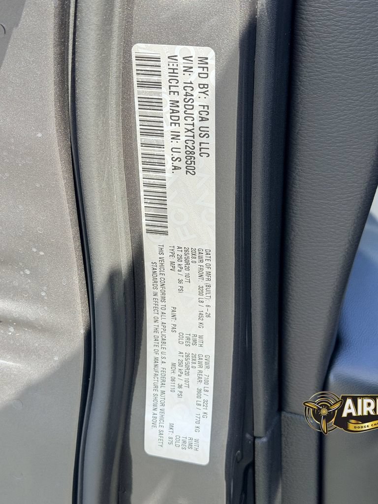 New 2026 Dodge Durango GT w/ Blacktop Package AWD/4WD image 30