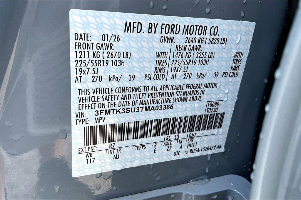 New 2026 Ford Mustang Mach-E Premium w/ Technology Package AWD/4WD image 11