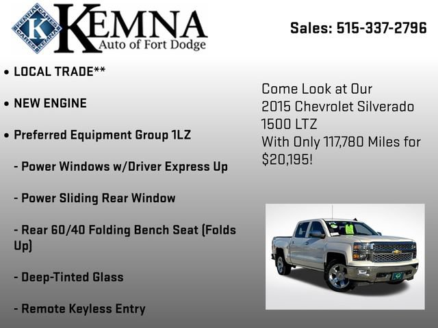 Used 2015 Chevrolet Silverado 1500 LTZ image 7
