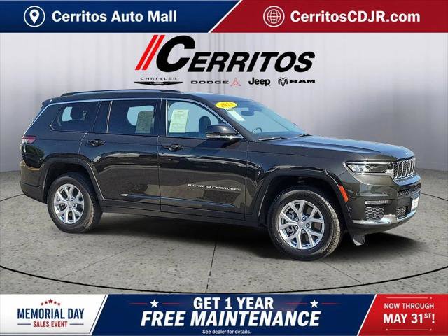 Certified 2023 Jeep Grand Cherokee L Limited w/ Luxury Tech Group II RWD image 1