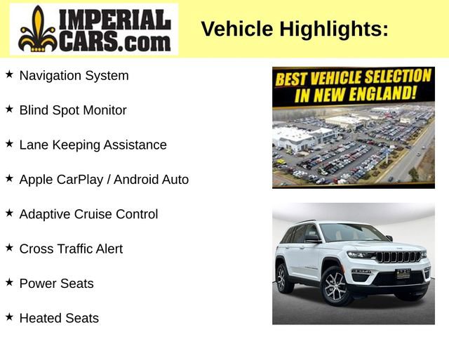 Certified 2025 Jeep Grand Cherokee Limited w/ MOPAR Finishing Package AWD/4WD image 3