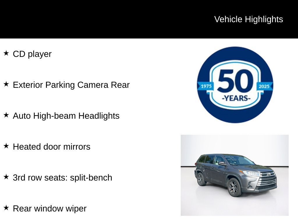 Used 2017 Toyota Highlander LE FWD image 5
