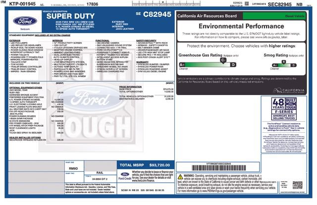 New 2025 Ford F250 King Ranch image 48