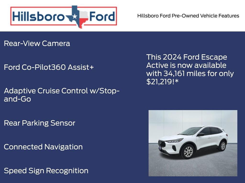 Used 2024 Ford Escape Active w/ Tech Pack #1 FWD image 6