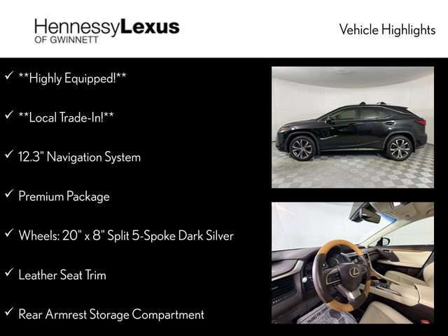 Used 2018 Lexus RX 350 FWD w/ Premium Package image 11