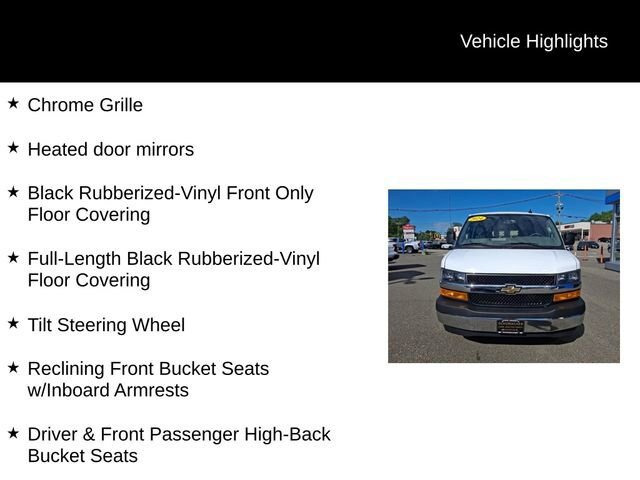 Used 2024 Chevrolet Express 2500 w/ Driver Convenience Package RWD image 17