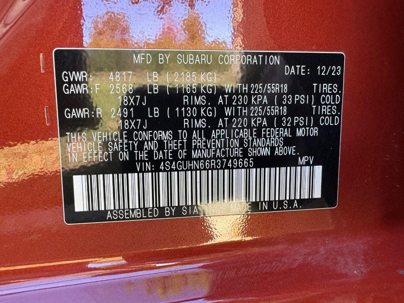 Used 2024 Subaru Crosstrek 2.5i Limited w/ Crosstrek Mirror Package image 27