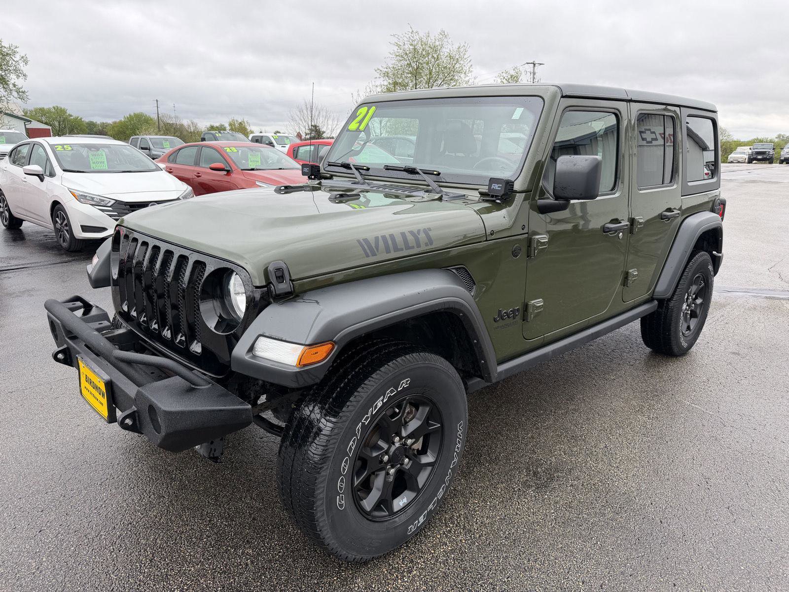 Used 2021 Jeep Wrangler Unlimited Sport AWD/4WD image 2