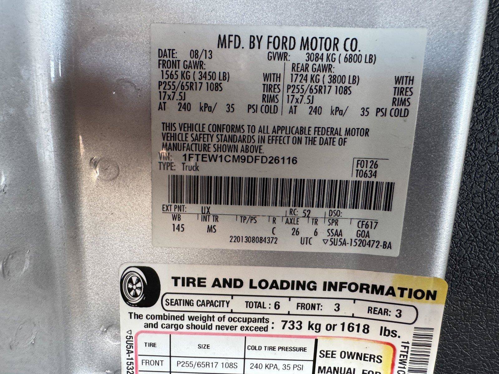 Used 2013 Ford F150 XLT RWD image 43