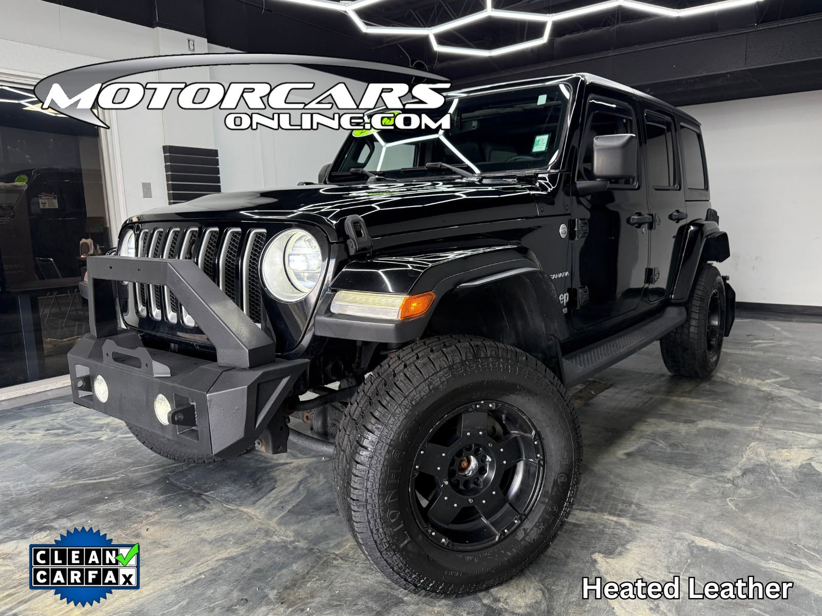 Used 2018 Jeep Wrangler Unlimited Sahara w/ Uconnect 4C Nav & Sound Group AWD/4WD image 1