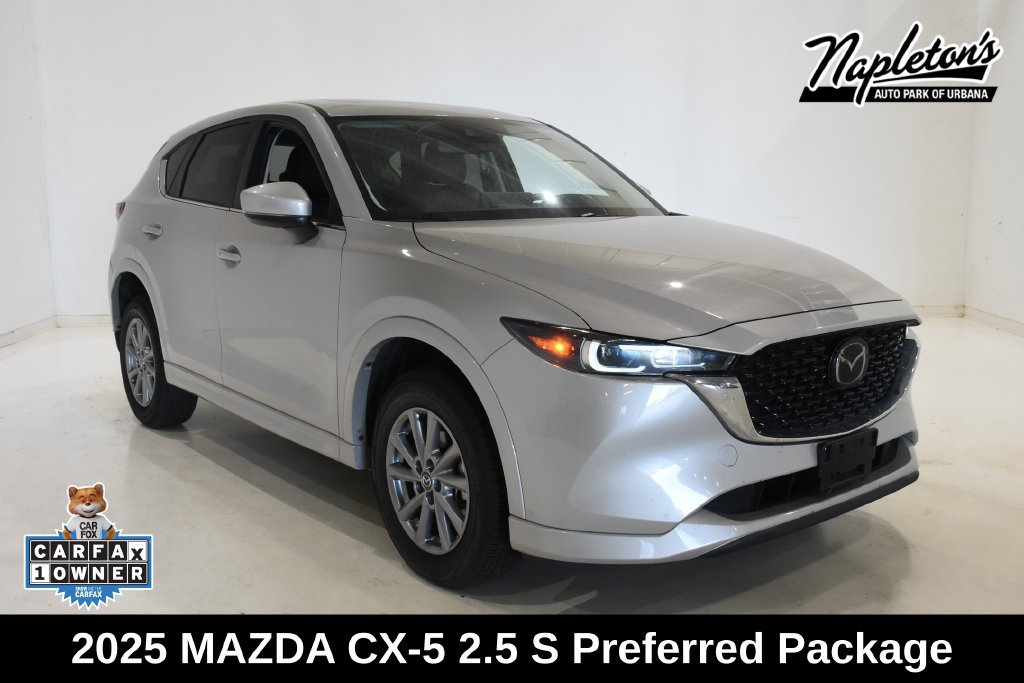 Used 2025 MAZDA CX-5 AWD 2.5 S w/ Preferred Package