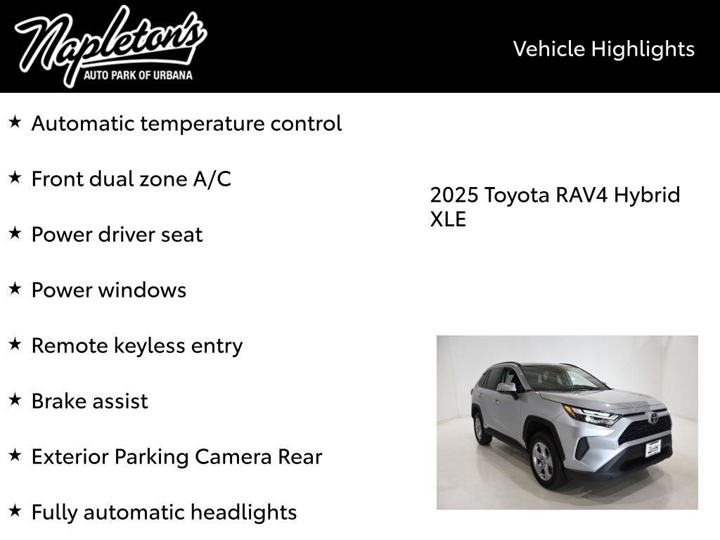 New 2025 Toyota RAV4 XLE image 15