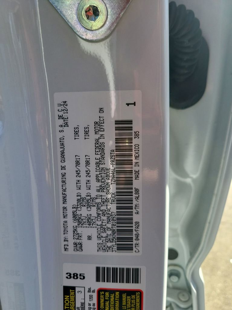 Certified 2024 Toyota Tacoma SR image 36