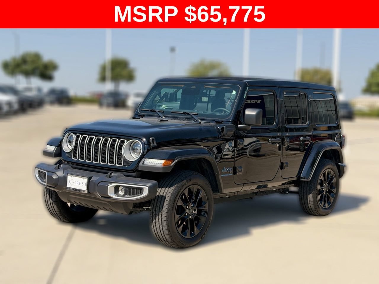 Used 2025 Jeep Wrangler Unlimited Sahara w/ Safety Group AWD/4WD image 3