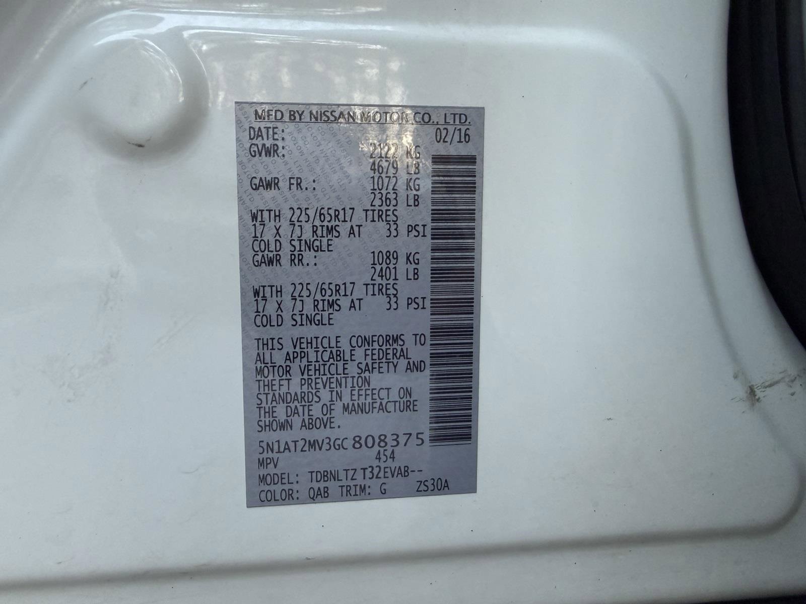 Used 2016 Nissan Rogue SV w/ SV Premium Package image 47