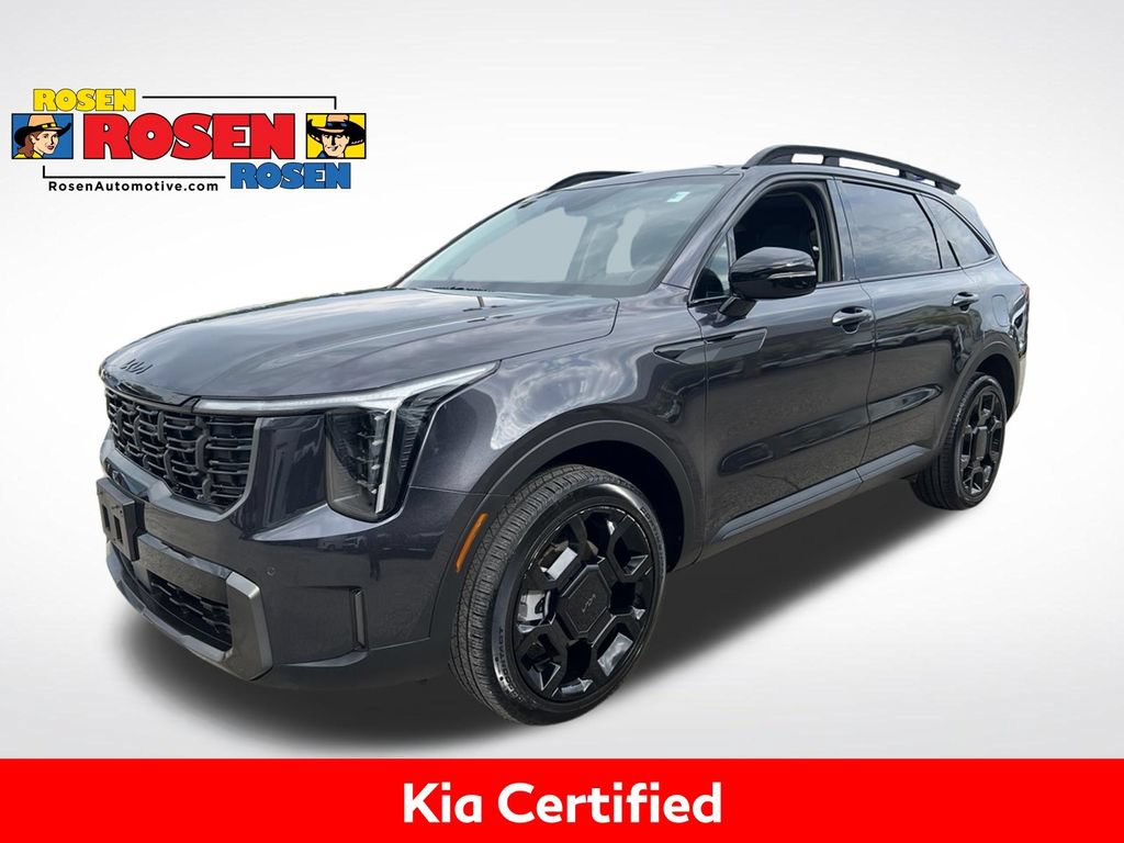 Certified 2025 Kia Sorento X-Line EX AWD/4WD 360° Tour